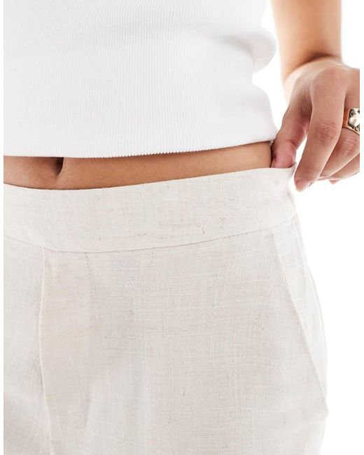 Pantaloni Con Fondo Ampio di Object in White