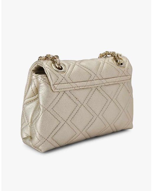 Carvela Kurt Geiger White Rosa Chain Shoulder Bag