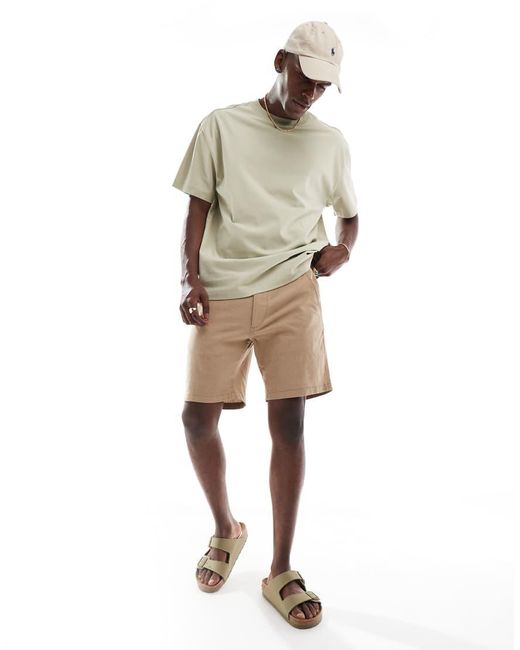 Jack & Jones Natural Linen Mix Short for men