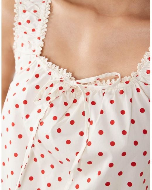 WeWoreWhat Natural Babydoll Dress