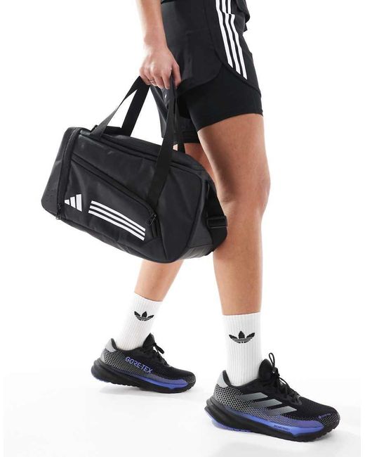Adidas Originals Blue Adidas Training Small Duffle Bag