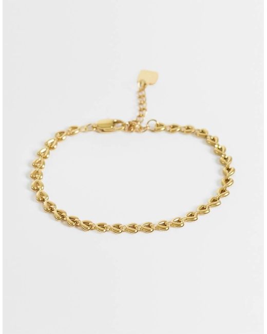 Bracciale di ASOS in White