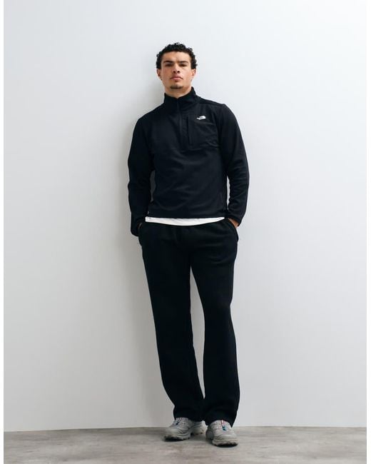 The North Face Blue 1/4 Zip Performance Fleece for men
