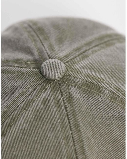 ASOS Gray Baseball Cap for men
