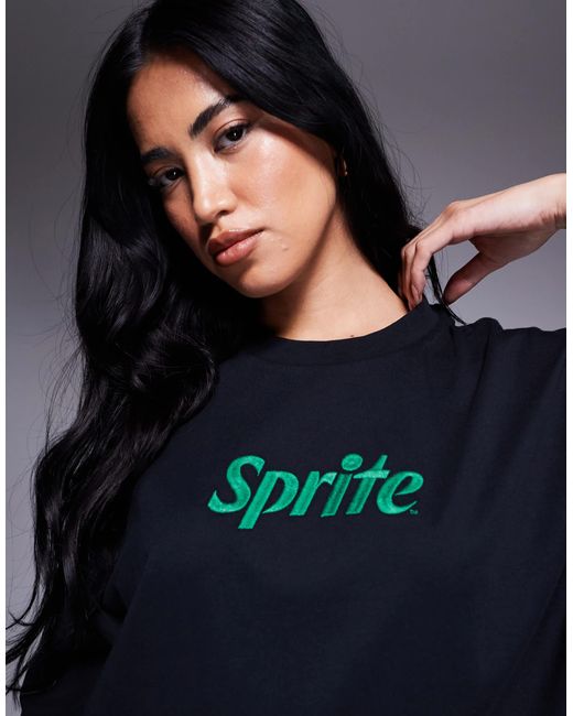 ASOS Blue Unisex Oversized License T-shirt With Sprite Prints
