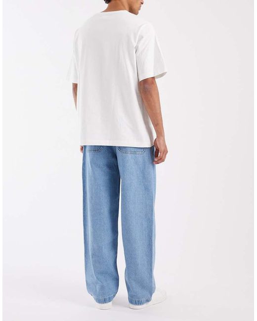 ASOS Blue Circular Design Collection Jeans for men
