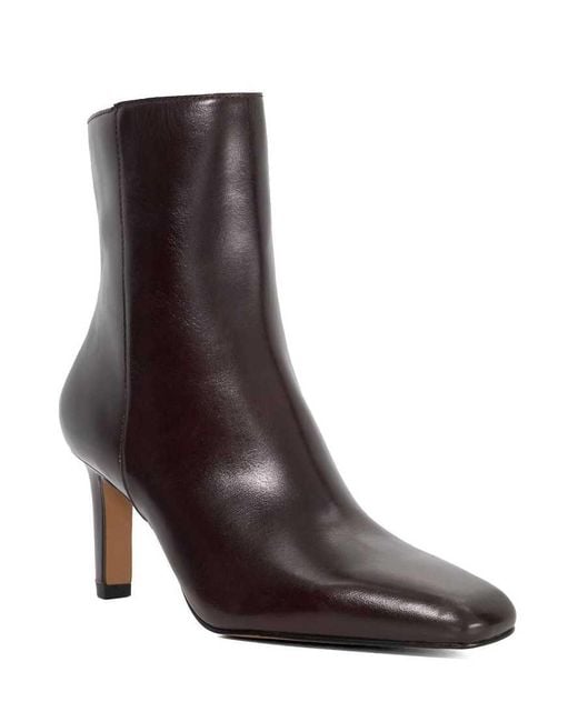 Dune Brown Ovation Ankle Boots