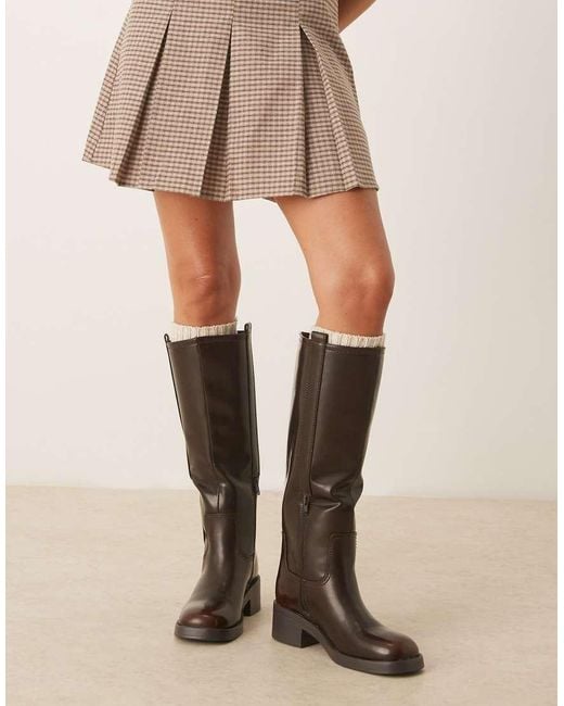 ASOS Natural Conan Pull-on Chunky Boots