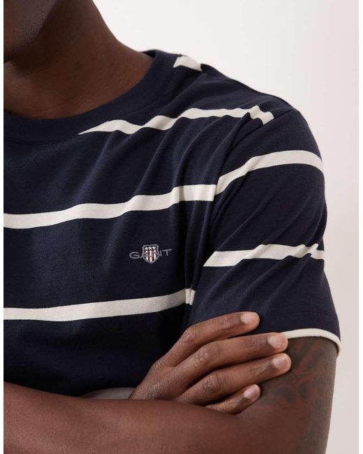 Gant Blue Shield Logo T-shirt for men