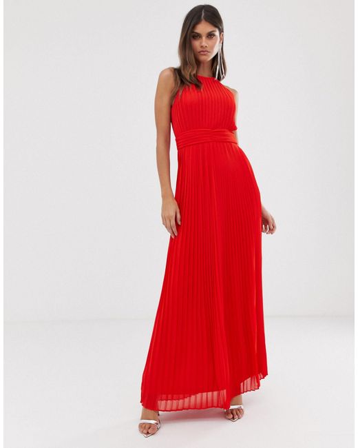 tfnc high neck maxi dress