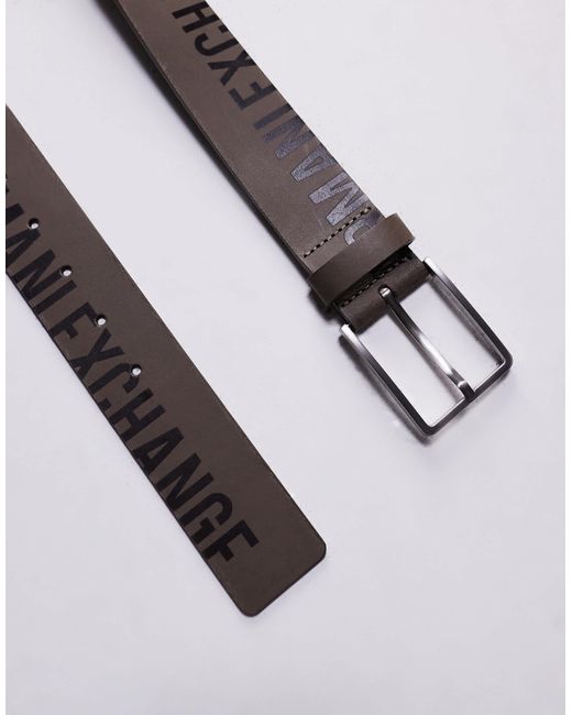 ARMANI EXCHANGE – ledergürtel in Black für Herren