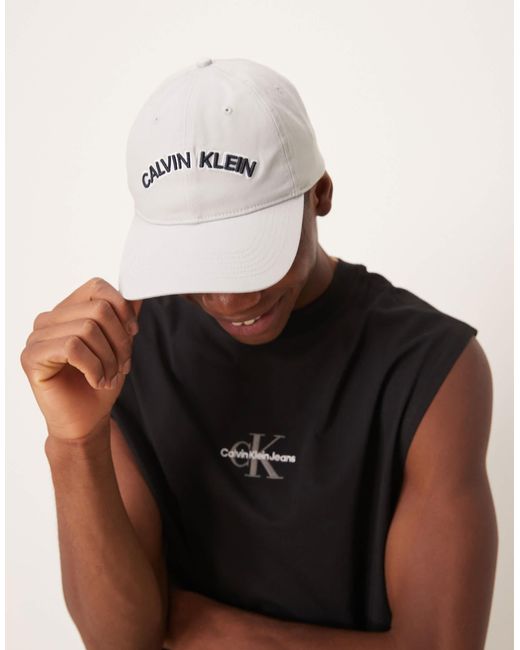 Calvin Klein – kappe in Black für Herren