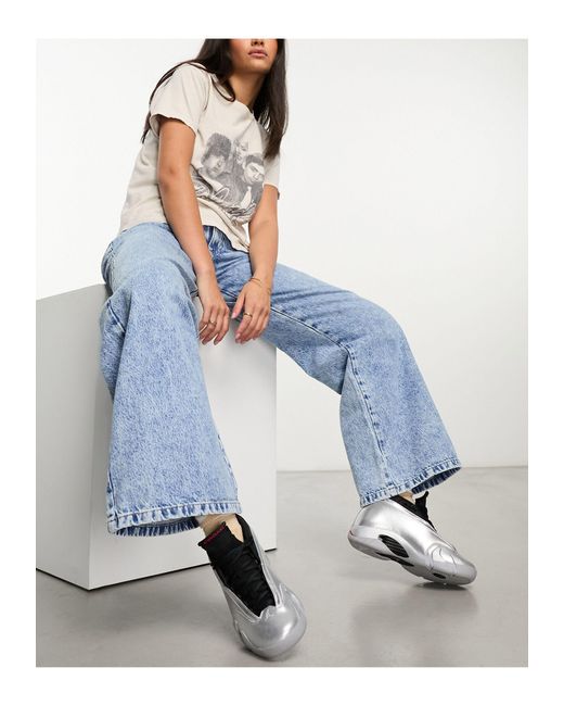 Cotton On Blue Cotton On Relaxed Wide Leg Jeans
