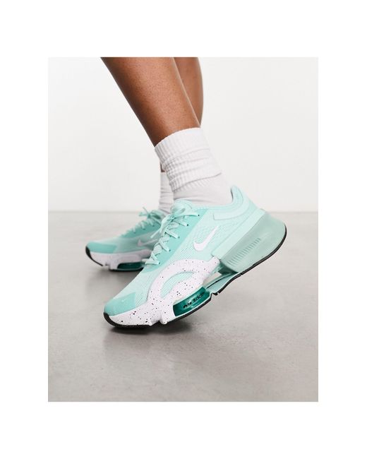 Zoom superrep 4 nn - sneakers blu di Nike in Green