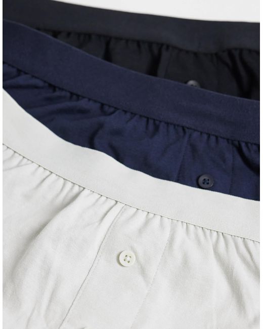 ASOS Blue 3 Pack Boxers for men