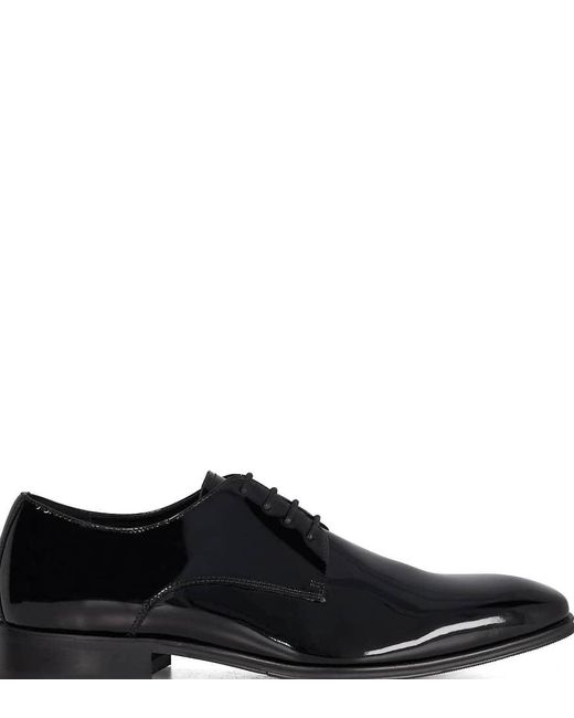 Dune Black Wide Fit Satchel Wf Derby Shoes for men