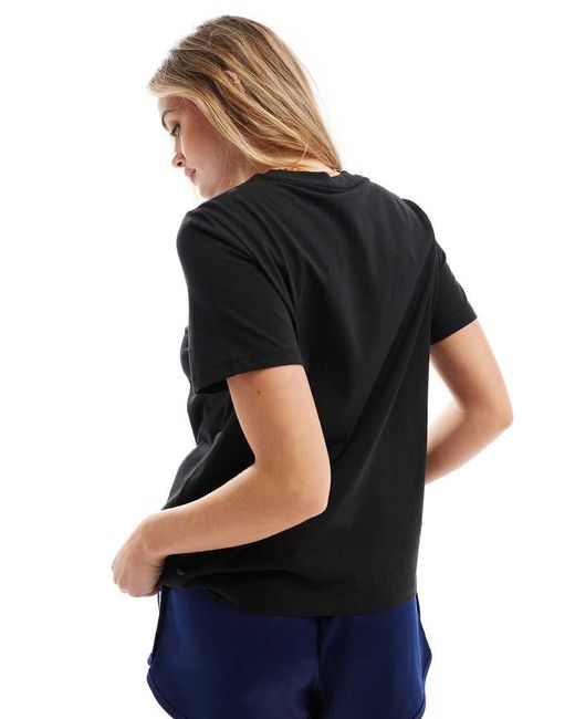 Pieces Blue Boxy T-shirt