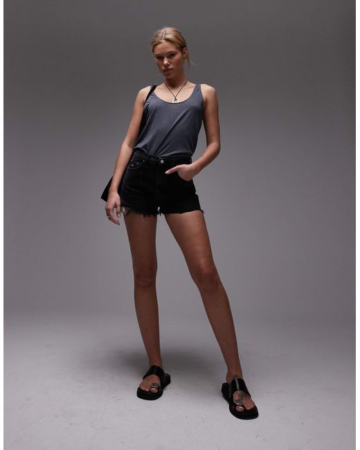 Tommy Hilfiger Gray – jeans-hotpants