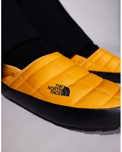 The North Face Orange Thermoball Traction Mules for men