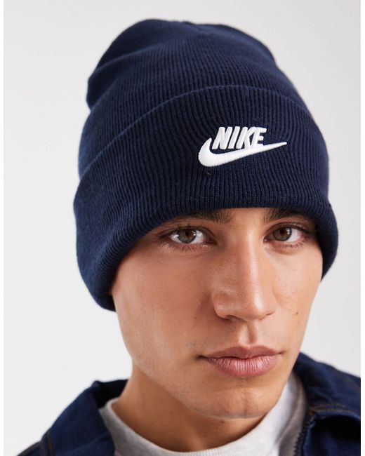 Nike – peak futura – strickmütze in Blue für Herren