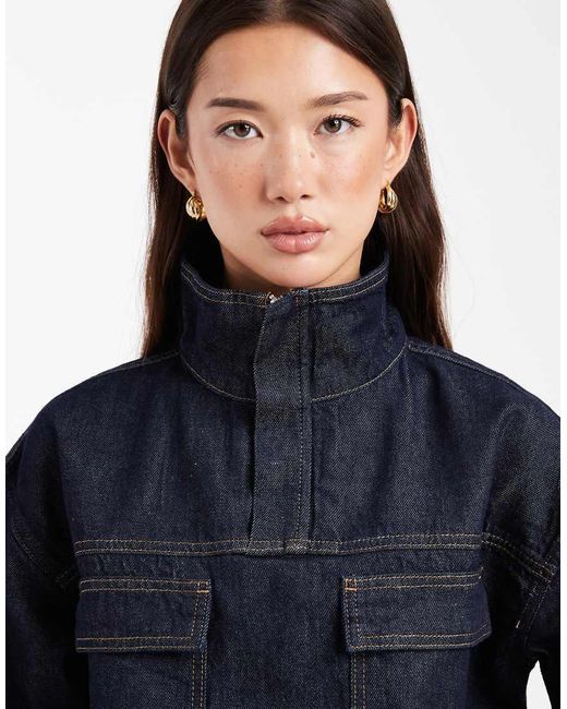 Camicia Blu Indaco di ASOS in Blue