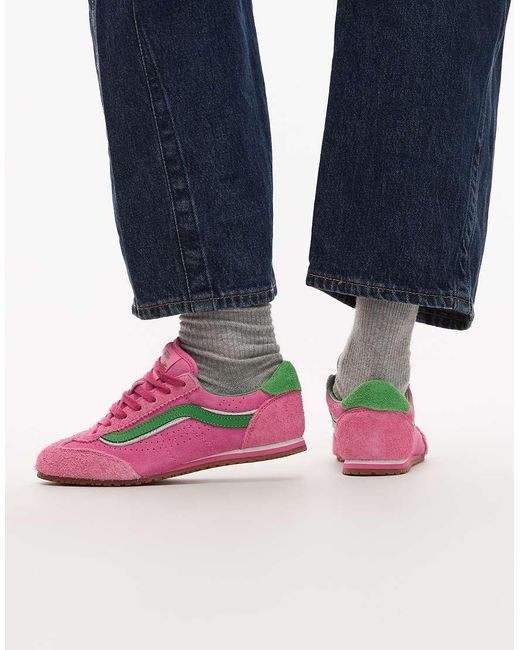 Vans Pink Super Lowpro Trainers