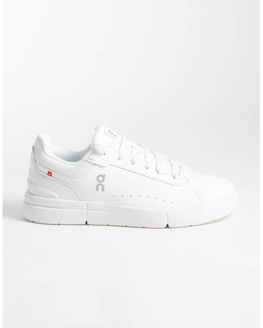 On Shoes White The Roger Advantage Performance Tennis Trainers for men