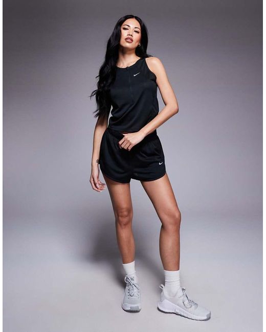 Nike Black Race Series Dri-fit Singlet Vest