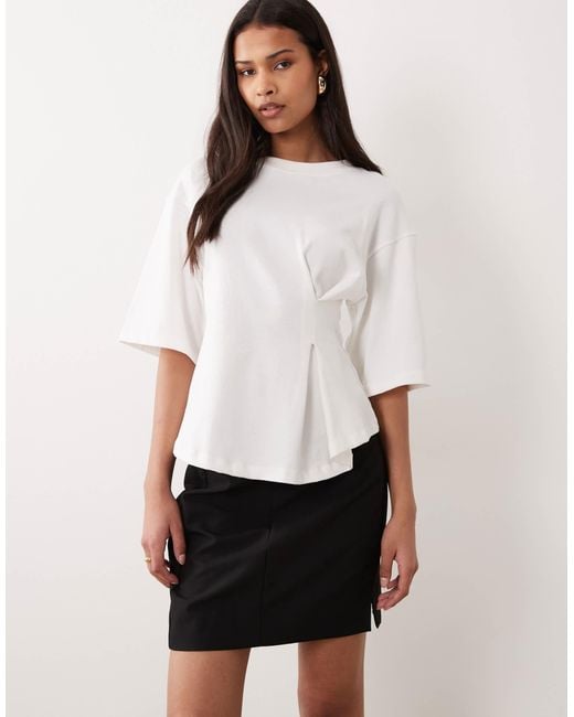 ASOS Black Tailored Mini Skirt With Split