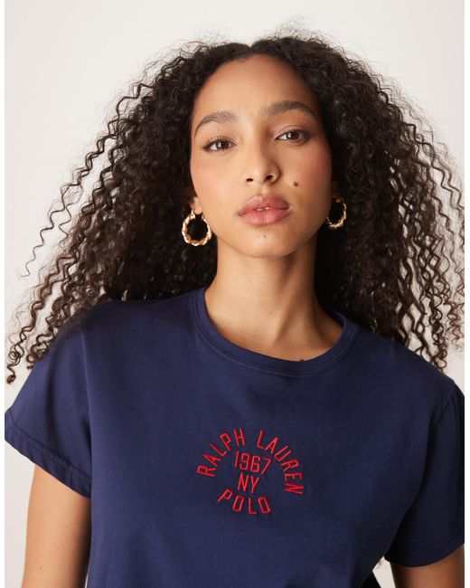 Polo Ralph Lauren Blue – schmales t-shirt