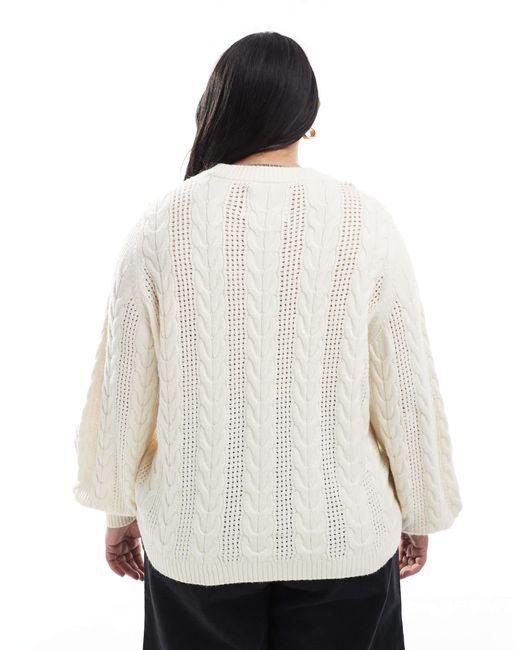 ONLY White – strickpullover