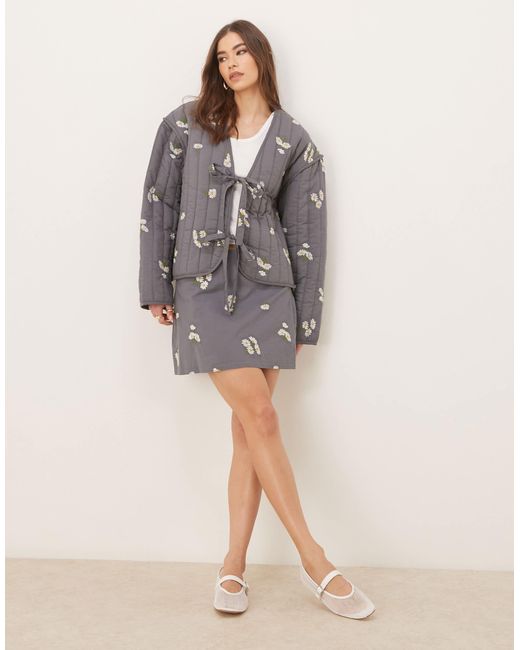 ASOS Gray – minirock