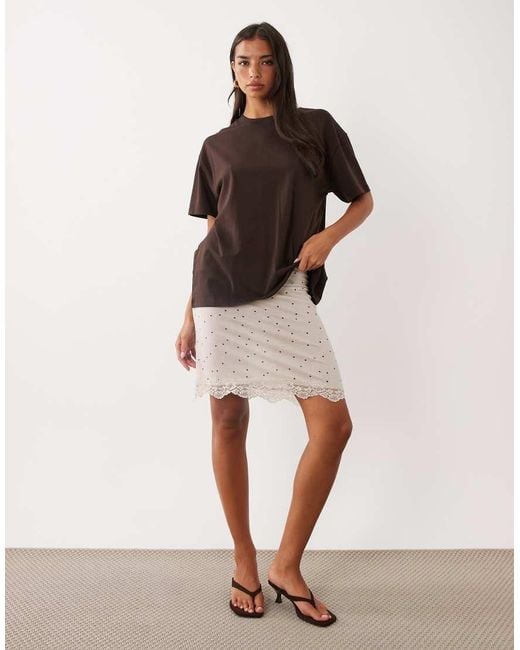 ASOS Brown Oversized T-shirt