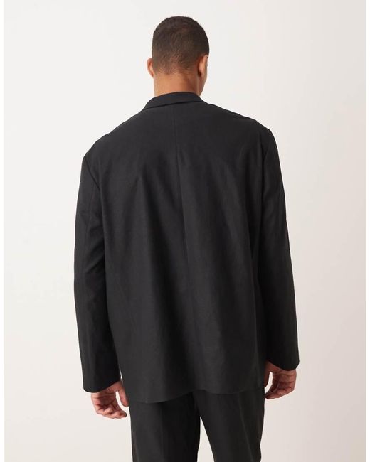 ASOS Black Oversized Suit Jacket for men