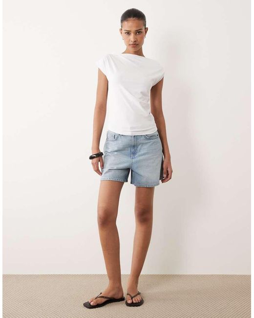 Cotton On White Georgie Off Shoulder Top