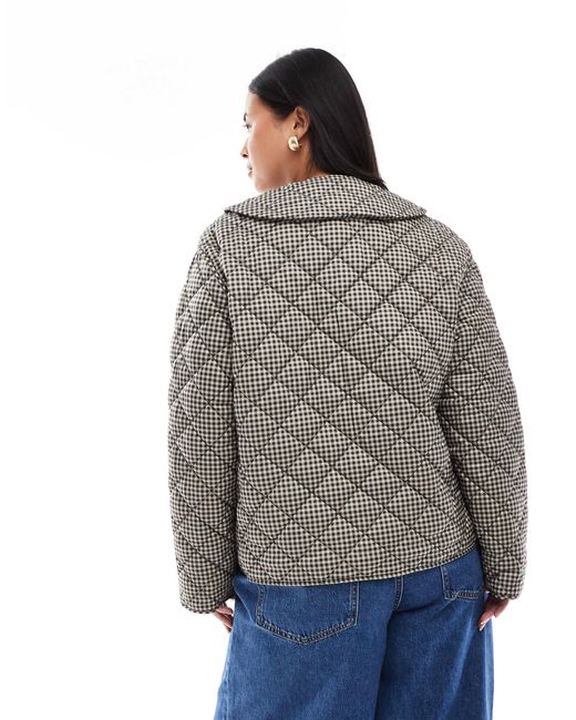 ONLY Gray Quilted Jacket