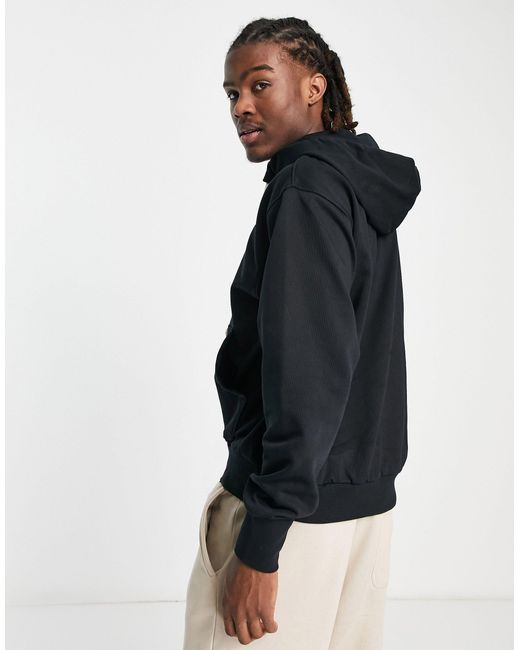 Standard issue - felpa con cappuccio nera da Uomo di Nike Basketball in Blu  | Lyst