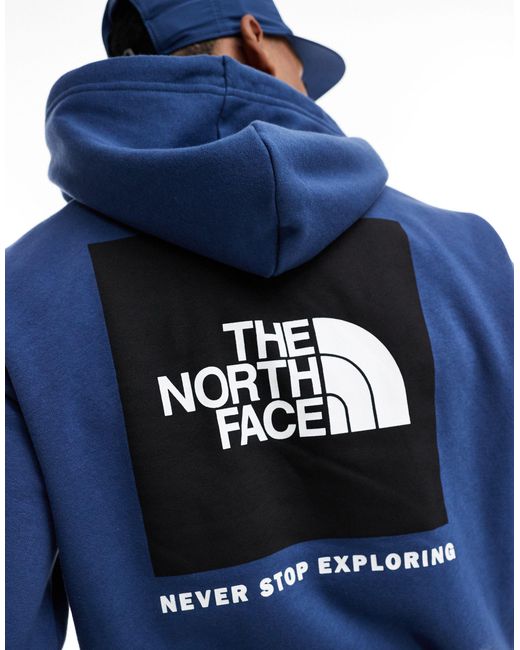 The North Face Blue Box Nse Hoodie for men