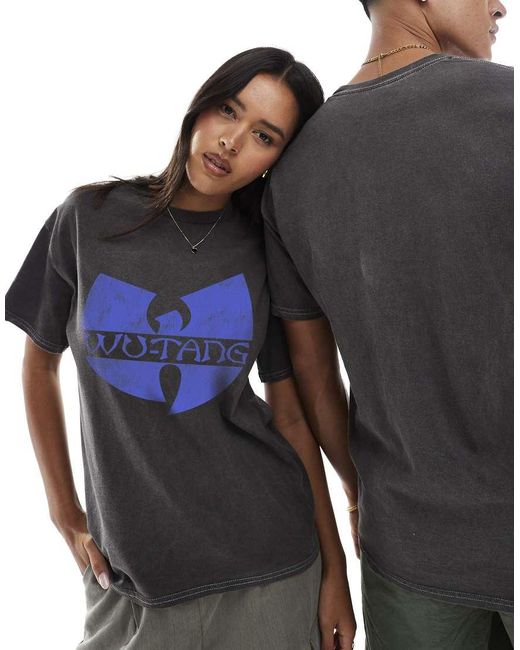 PRNT Gray X Wu-Tang Clan Clan Relaxed Fit T-Shirt