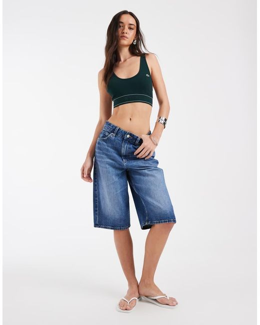 Bralette Lacoste de color Green