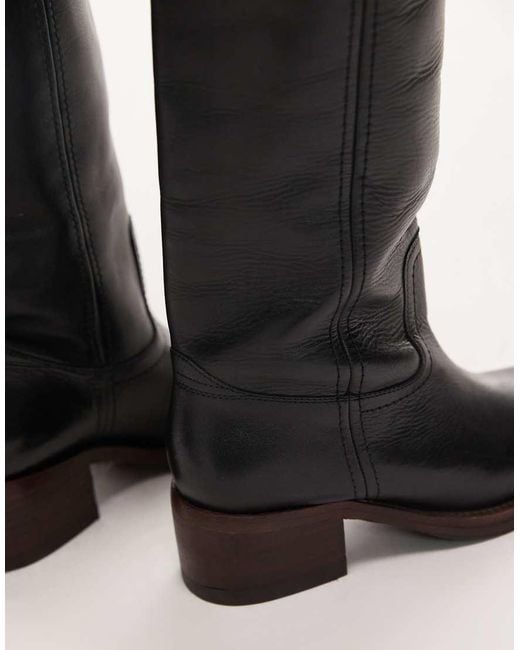 Bronx Black Ky-ley Knee Boot