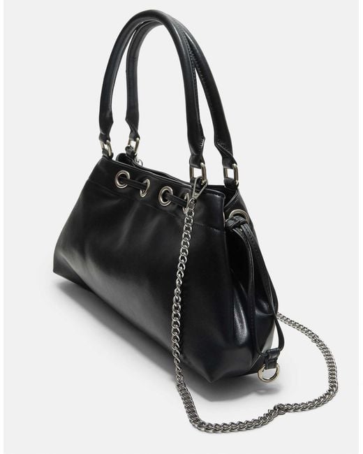 Stradivarius Black – schultertasche