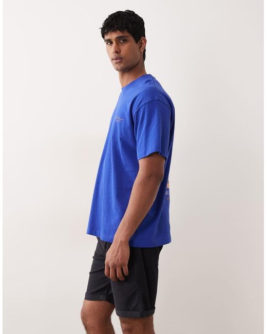 Jack & Jones Blue 2 Pack Turn Up Shorts for men