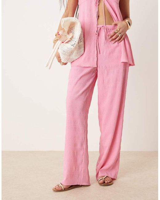 ASOS Flare-Broek in het Pink