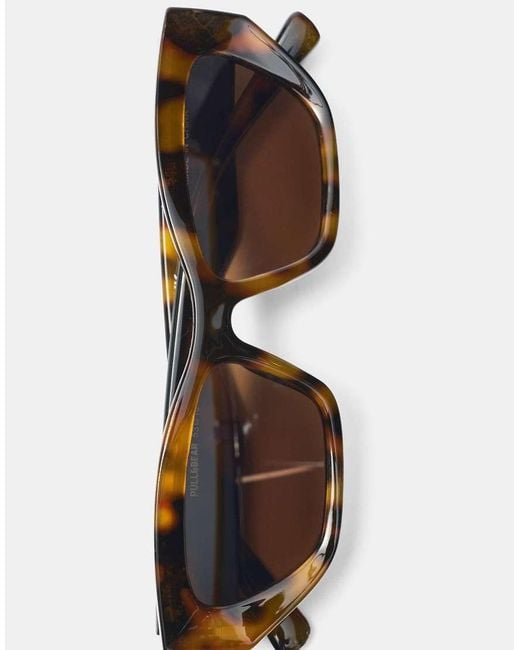 Pull&Bear Natural Cateye Tortoiseshell-Effect Sunglasses