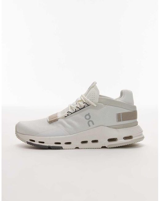 On Shoes Cloudnova 2 All-Day Sneakers in het White voor heren