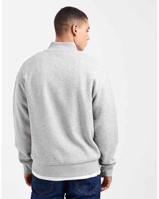 JJ Rebel – oversize-sweatshirt in Gray für Herren