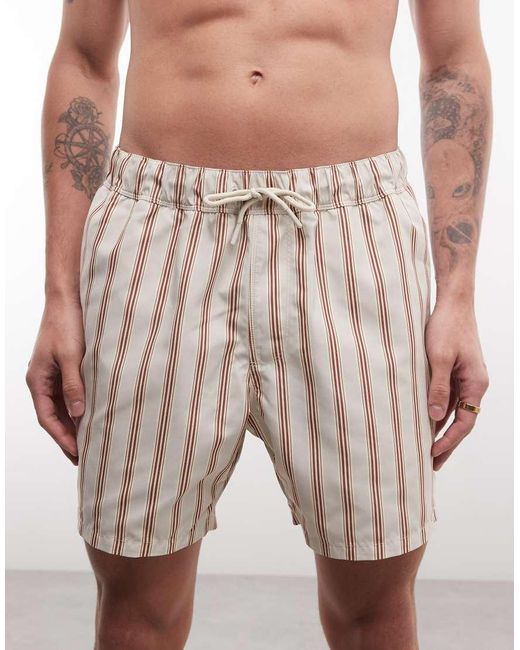 ASOS White Swim Shorts for men