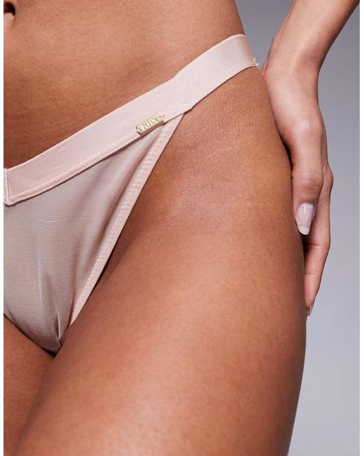 KBX Gray Zadie Brazilian Briefs