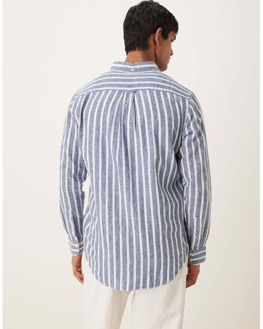 Camicia Regular Fit di Gant in Blue da Uomo